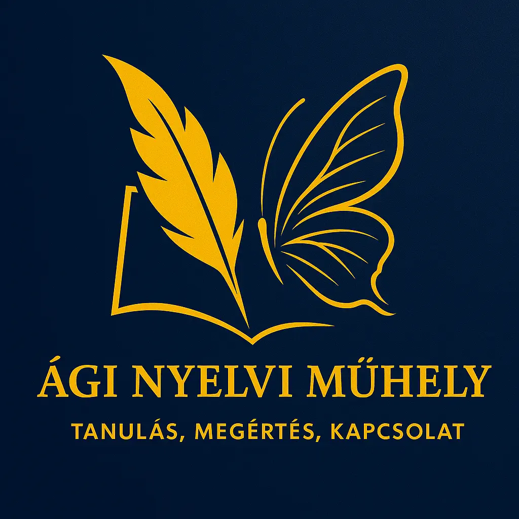 Gyöngyösi Ági angoltanár logó – Nyelvi műhely Debrecenben